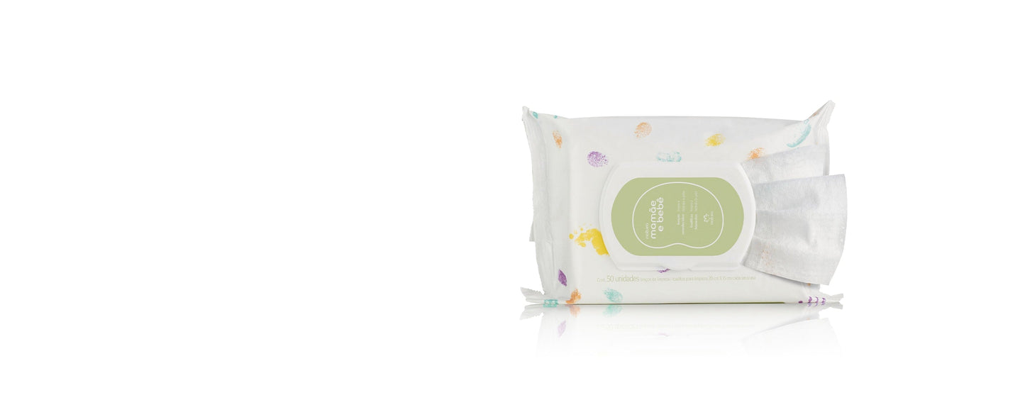 Newborns Wet Wipes - Mamãe e Bebê