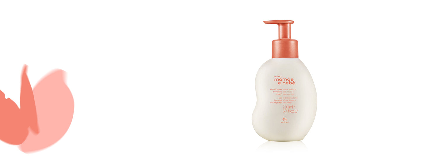 Mom Stretch Marks Cream - Mamãe e Bebê - 200 ml
