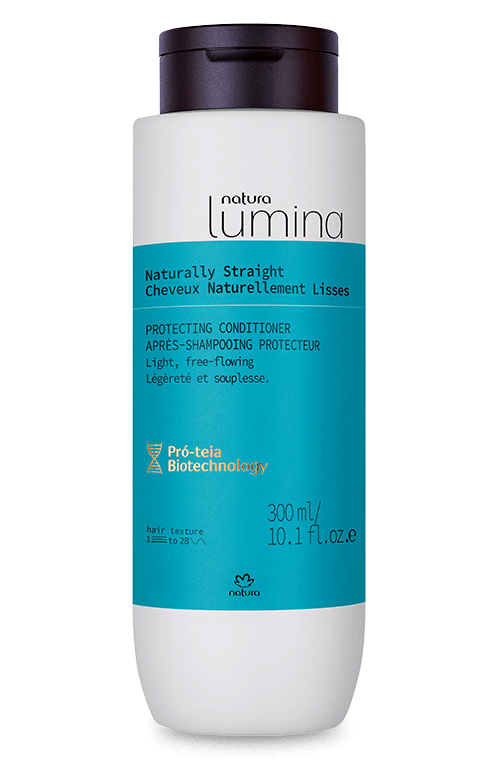 Protecting Conditioner for Straight Hair Lumina - Natura
