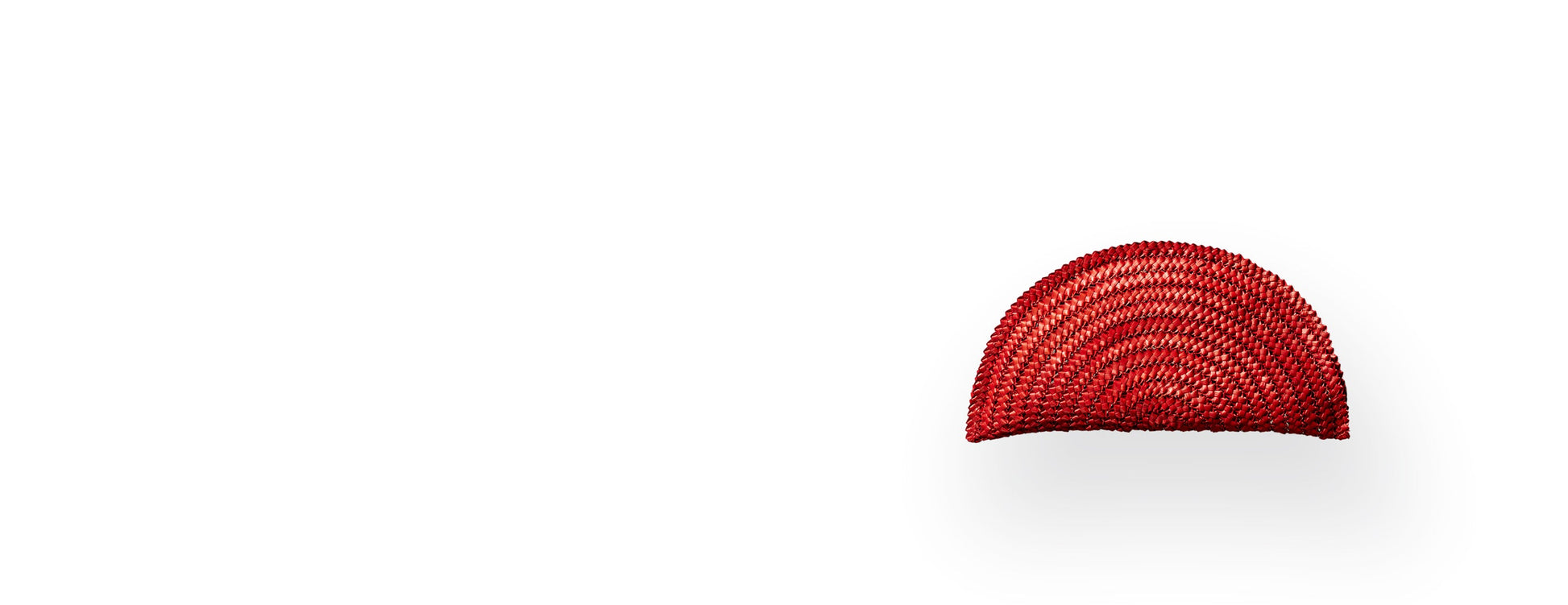 Red Half Moon Bag Small