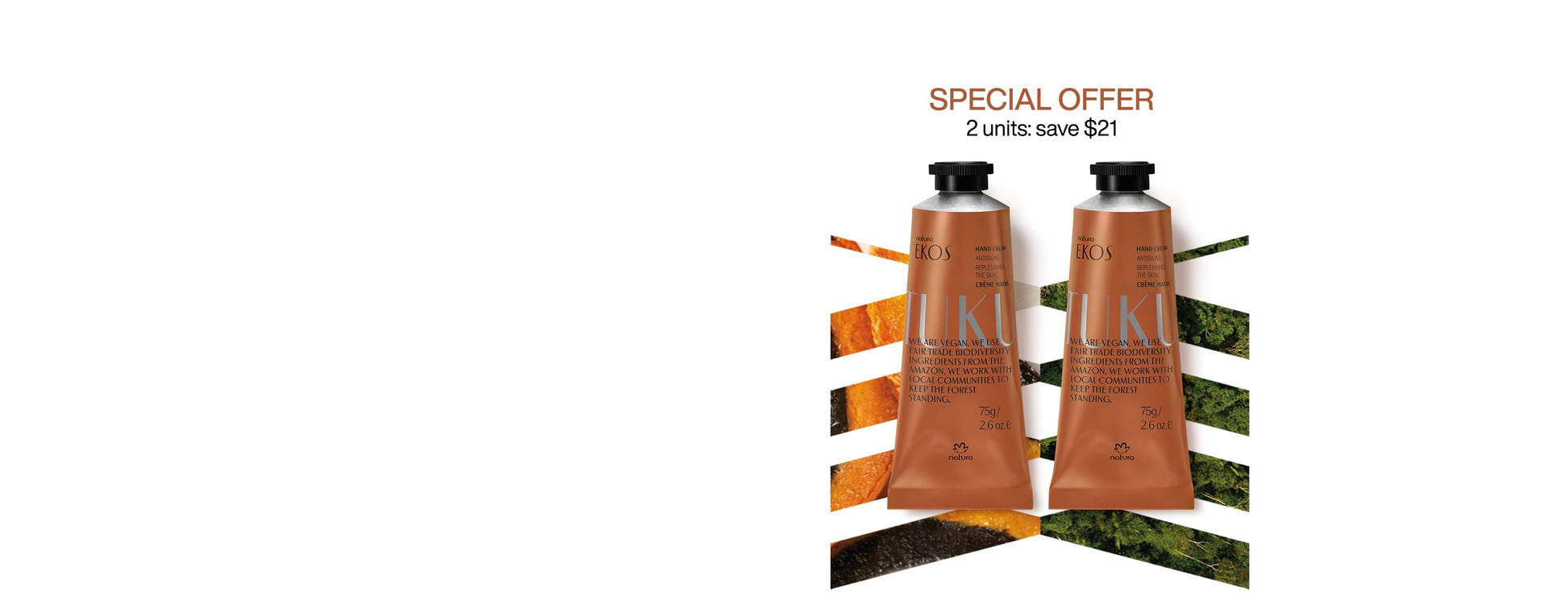 Tukumã Hand Cream 75g Special Offer + Free Shipping_desktop